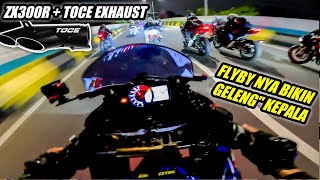 NGIKUTIN PENGHUNI ANTASARI ADU MEKANIK PAKAI KNALPOT TOCE EXHAUST🔥R25 CBR250RR ZX25R [upl. by Amahs]