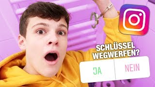 INSTAGRAM bestimmt 1 TAG mein LEBEN 😱 [upl. by Nide]