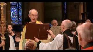 Enthronement of Justin Welby 105th Archbishop of Canterbury Highlights  c BBC 2013 [upl. by Iaka]