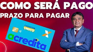 ACREDITA EMPRÉSTIMO como será pago CUIDADO [upl. by Nalac504]