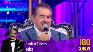 İbrahim Tatlıses  Yalan [upl. by Nylarat]