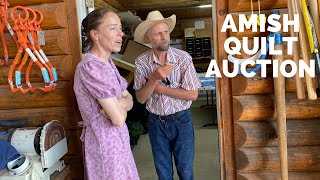 Eagle Valley Amish School Auction MeadowLark Log Homes [upl. by Petracca511]