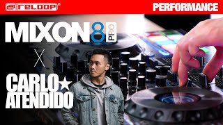 Reloop Mixon 8 Pro feat Carlo Atendido Performance [upl. by Adikam169]