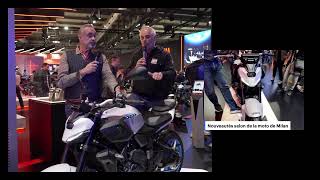 Yamaha MT 07 nouveauté salon de Milan 2024 [upl. by Piero]