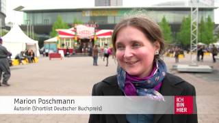 Interview mit Marion Poschmann auf der Frankfurter Buchmesse 2013 [upl. by Relly]