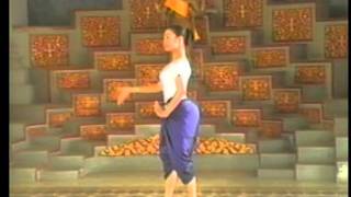 Chha Bannchos Male Role of the Cambodian Classical Dance Part 1 [upl. by Ellezig881]