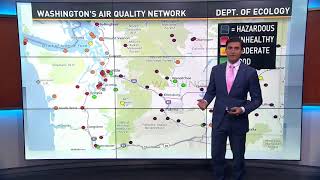 Air quality outlook for Washington [upl. by Ahsirek]