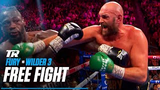 Tyson Fury Does It Again For The Third Time Vs Deontay Wilder [upl. by Nnorahs]