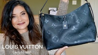 LUXURY Louis Vuitton CarryAll MM AND Im returning it [upl. by Colene]