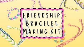 Friendship Bracelet Kit The Striped [upl. by Ramsa355]