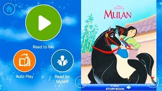 Walt Disney Pictures Presents Mulan  Audio Read Aloud Bedtime Storybook for Kids [upl. by Sonahpets]