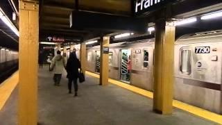 MTA New York City Subway Woodlawn Bound R142AS 4 Express Train  Franklin Avenue [upl. by Mclain]