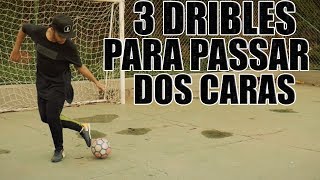 3 DRIBLES MARAVILHOSOS DE FUTEBOL PARA DESTRUIR NO JOGO  FOOTZ [upl. by Eanyl]