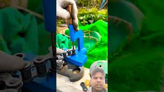 Easy bike Chain Repairing Tools tools satisfying useful machine tipsandtrick shortvideo [upl. by Wiebmer]