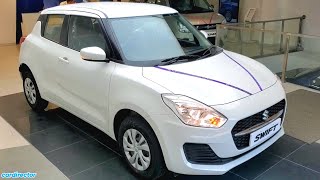 Maruti Suzuki Swift VXi 2024  New Swift 2024 Features  Interior and Exterior  Reallife Review [upl. by Ditzel724]