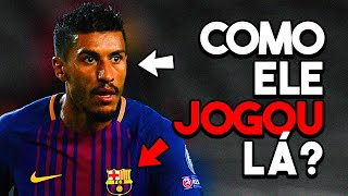 Como Paulinho Surpreendeu O Mundo ao Jogar No Barcelona [upl. by Zelten]