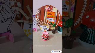 ഒരു കുട്ടി കേക്ക് 🎂❤️ mini cake idea diy shorts [upl. by Harat804]