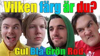 Vilken färg är du Del 1 Fritiden [upl. by Rabbaj]