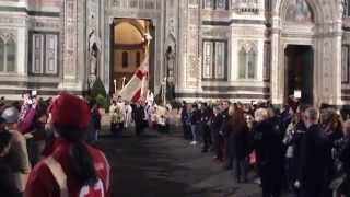 Processione finale Messa Consacrazione nuovo Vescovo Montepulciano Mons Manetti [upl. by Greenwood]