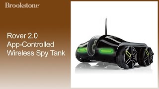 Rover 20 AppControlled Wireless Spy Tank How to Connect How to Video [upl. by Yduj]