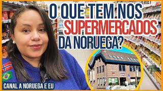 OS SUPERMERCADOS NA NORUEGA SÃO ASSIM  VALOR DAS NOSSAS COMPRAS DA SEMANA E OPÇÕES PARA VEGANOS [upl. by Han]