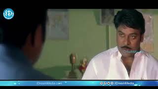 Indra movie telugu powerful dialogue [upl. by Airtemed]