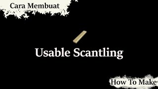 PC Black Desert Online BDO  How To Make Usable Scantling [upl. by Eiralav12]