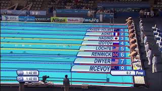 Yannick Agnel 🇲🇫 Mens 200m Freestyle Final Fina World Championship Swimming 2013 [upl. by Yelrah]