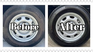 Quick and Easy Tire Restoration In Just 5 Minutes  Brotherly Reviews [upl. by Tommi]