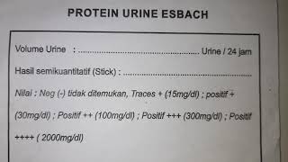 Review Blanko Hasil Protein Esbach [upl. by Jos]