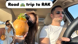 WEEKEND IN RAS Al khaimah 🌴road trip 🚙 Dubai [upl. by Petra1]