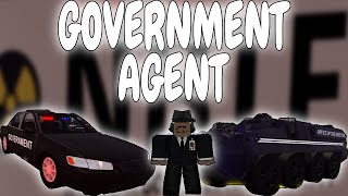 GOVERNMENT AGENT LEEROY Roblox Nuke Test Facility [upl. by Henleigh]