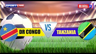 🔴LIVE DR CONGO VS TANZANIA KUFUZU AFCON 2025 [upl. by Akinuahs]