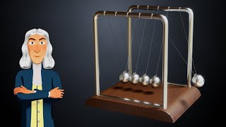 The physics behind Newtons cradle [upl. by Euqcaj910]