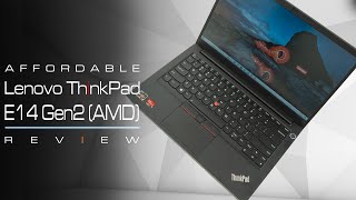 Lenovo ThinkPad E14 G2 AMD Ryzen InDepth Review  Fantastic Affordable Business laptop [upl. by Dareen477]