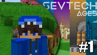 SevTech Ages 1 START WITH NO BRAIN  Suruat aadi manav ke jamane se [upl. by Fredrick]