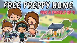 Free Preppy Home Makeover 💛🏆 Toca Boca Free House Ideas 🤩 TOCA GIRLZ [upl. by Aneerol]