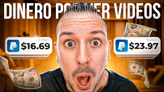 3 Apps que PAGAN Dinero REAL por VER VIDEOS 2024 [upl. by Stephanus181]