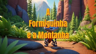 A Formiguinha e a Montanha formiga sonhos determinação trabalhoemteam superação infantil dica [upl. by Fiester281]