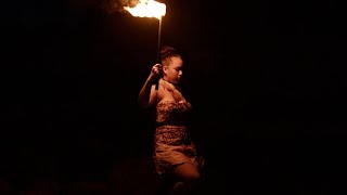 Polynesian women channel their inner warrior at the Siva Afi Festival 2022 [upl. by Cadal608]