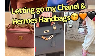 Letting go of my Chanel and Hermes Bags😚🖤🧡🤔 [upl. by Faina]