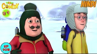 Motu Patlu In Antartica  Motu Patlu in Hindi  3D Animated cartoon series for kids [upl. by Ocin]