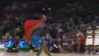 NBA 2008 nba all stars dunk contest dwight howard superman [upl. by Kelcy]