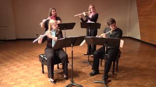 Shimmering Silver Flute Quartet Canon in D [upl. by Milan221]