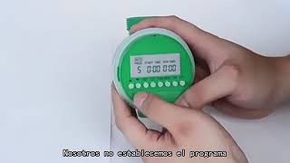 Vídeo de configuración del irrigador [upl. by Franciska]