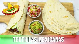 ¡Tortillas Mexicanas Fáciles y Rápidas 🌮 Haz Tacos Quesadillas y Más en Casa en Minutos [upl. by Aisereht808]