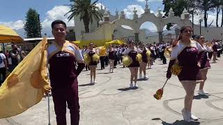 Banda Juvenil de Marcha de la Escuela Normal de Chalco en la feria de Cocotitlán [upl. by Khalid496]