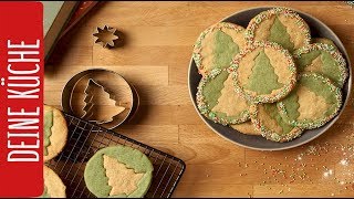 Weihnachtsbaum Plätzchen  REWE Deine Küche [upl. by Centeno724]