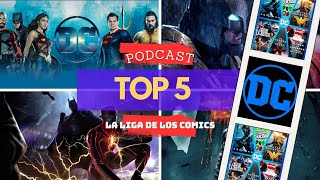 TOP 5 PELÍCULAS IMPRESCINDIBLES DE DC COMICS [upl. by Lani840]