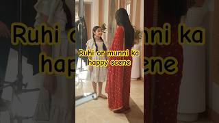 Ruhi or munni ka latest episode  Mann sundar ka aaj ka episode ytshort shorts feedshorts bts [upl. by Kare102]